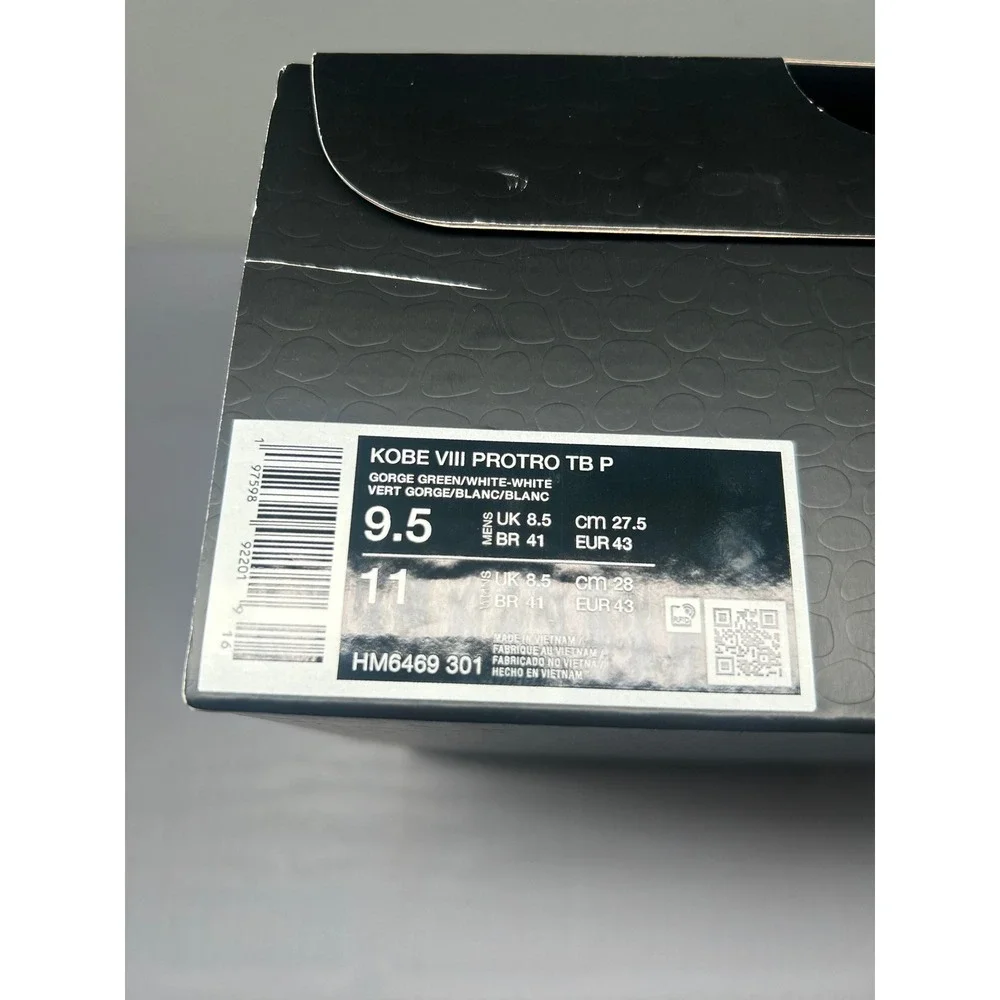 Nike Kobe 8 Protro TB P Gorge Green Size 9.5 HM6469 301 New